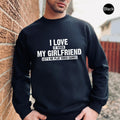 I Love It When My Girlfriend Lets Me Play Video Games Sweatshirt, Funny Boyfriend Shirt, Gamer Gifts For Boyfriend, Men's Gamer Shirt