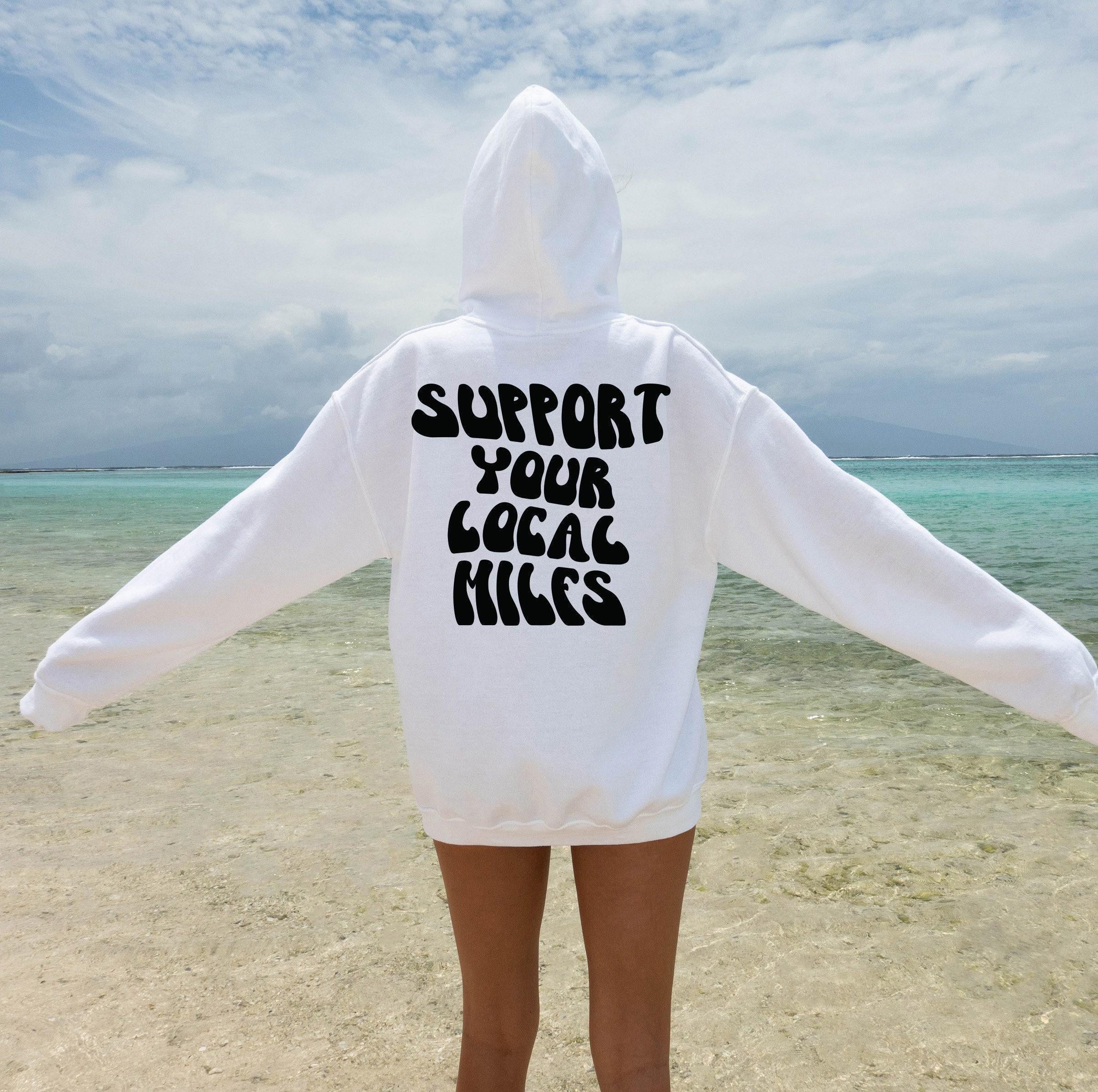 Support Your Local Milfs Hoodie | Funny Mom Sweatshirt, Trendy Mama Crewneck, Mom Humor Gift, Moms Club Tee, New Mom Bir
