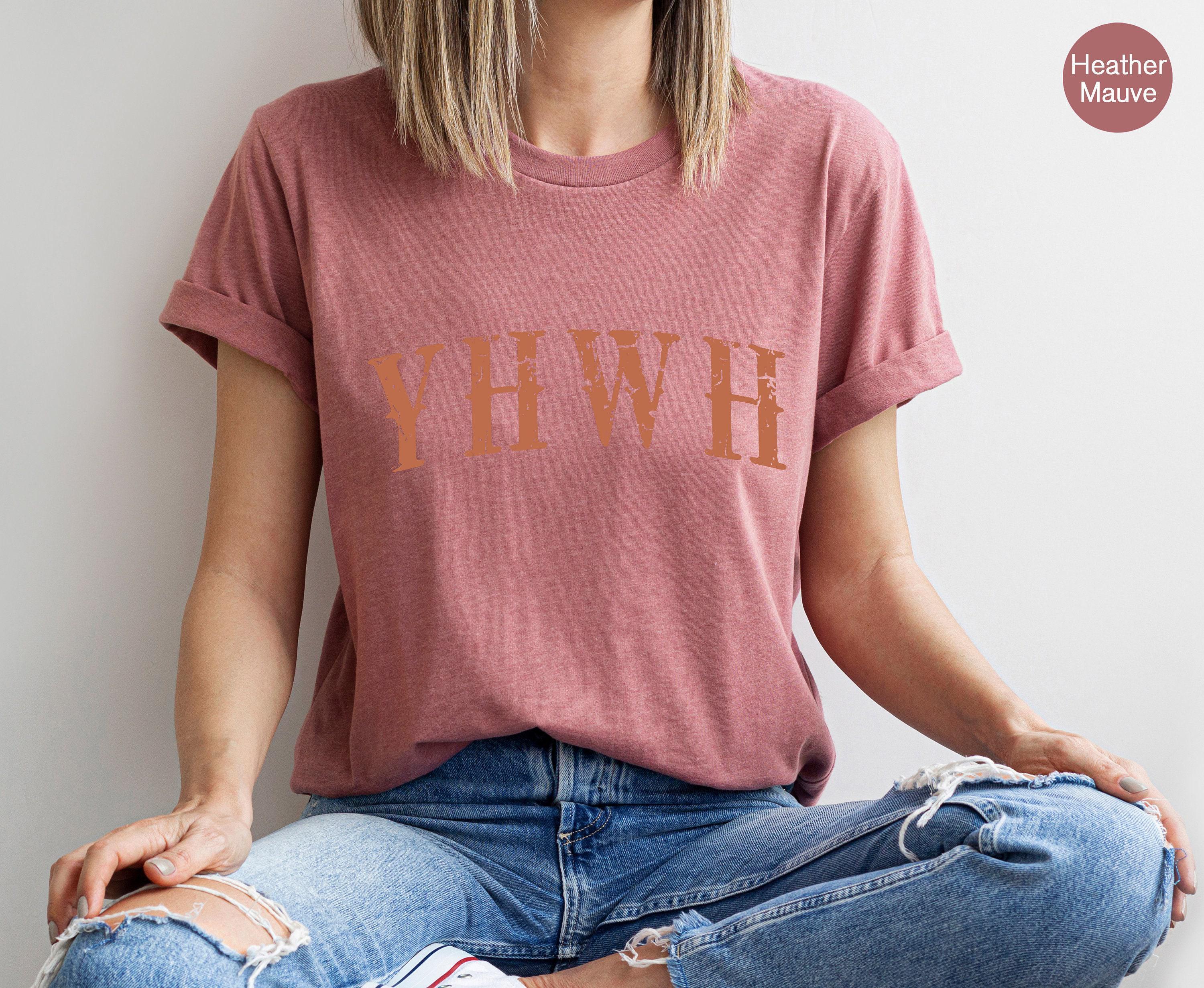 YHWH Shirt | Yahweh Sweatshirt, Trendy Christian Shirt, Hebrew Name of God Tee, Bible Verse Hoodie, Religious Gift, Fait