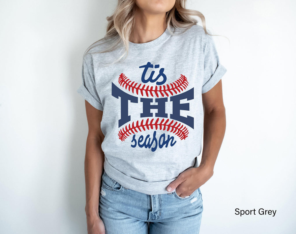 Baseball Mom Sweatshirt | Tis The Season Tee, Baseball Mama Shirt, Game Day Hoodie, Retro Baseball Gift, Baseball Season Hoodie