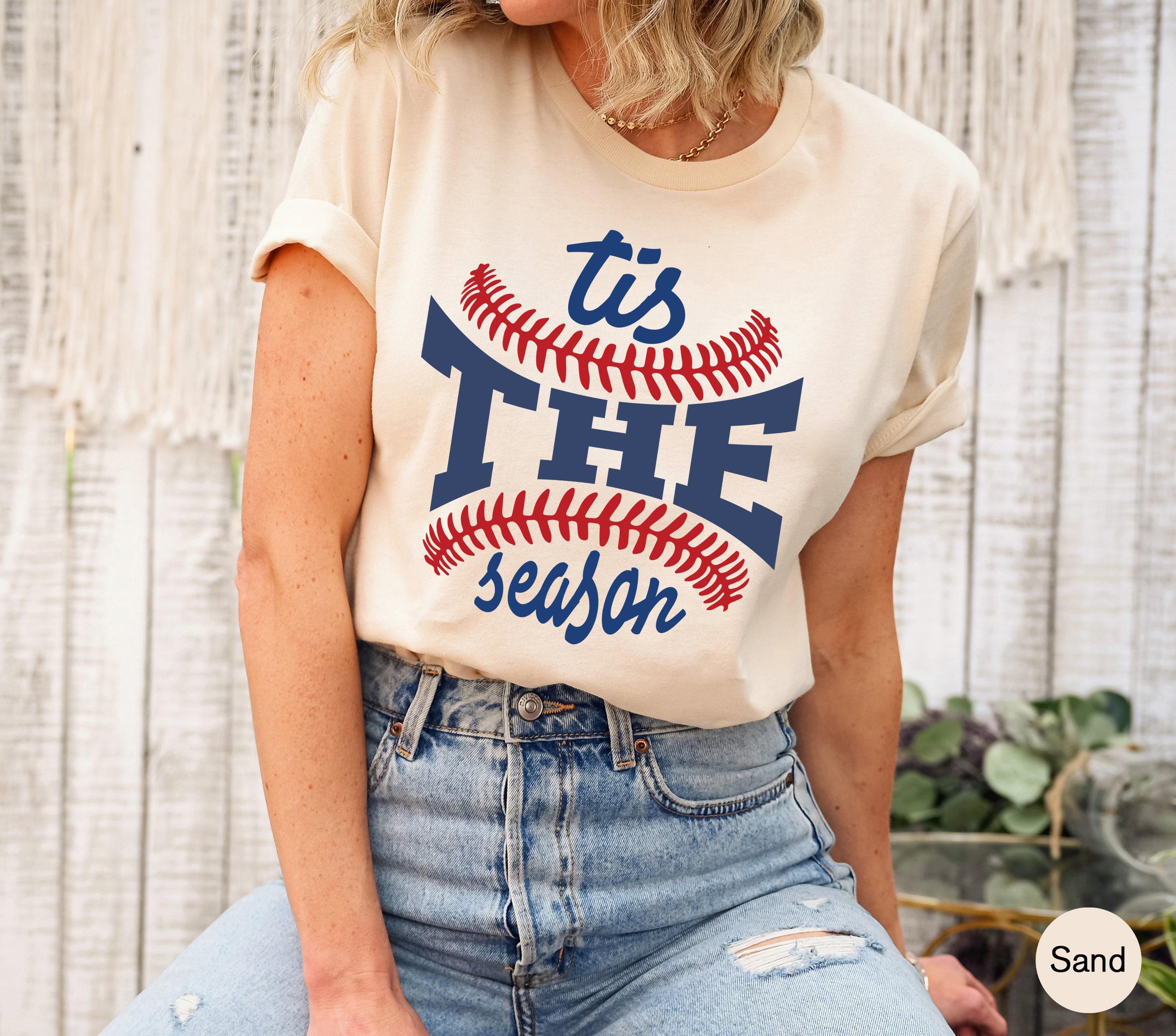Baseball Mom Sweatshirt | Tis The Season Tee, Baseball Mama Shirt, Game Day Hoodie, Retro Baseball Gift, Baseball Season