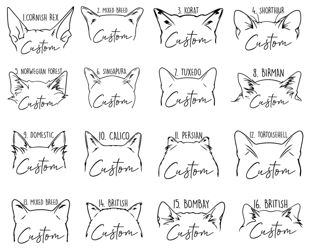 Custom Cat Name Sweatshirt | Personalized Cat Mom Hoodie, Cat Ears Sweatshirt, Custom Cat Mama Shirt, Cat Lover Gift, Cat Dad Tee