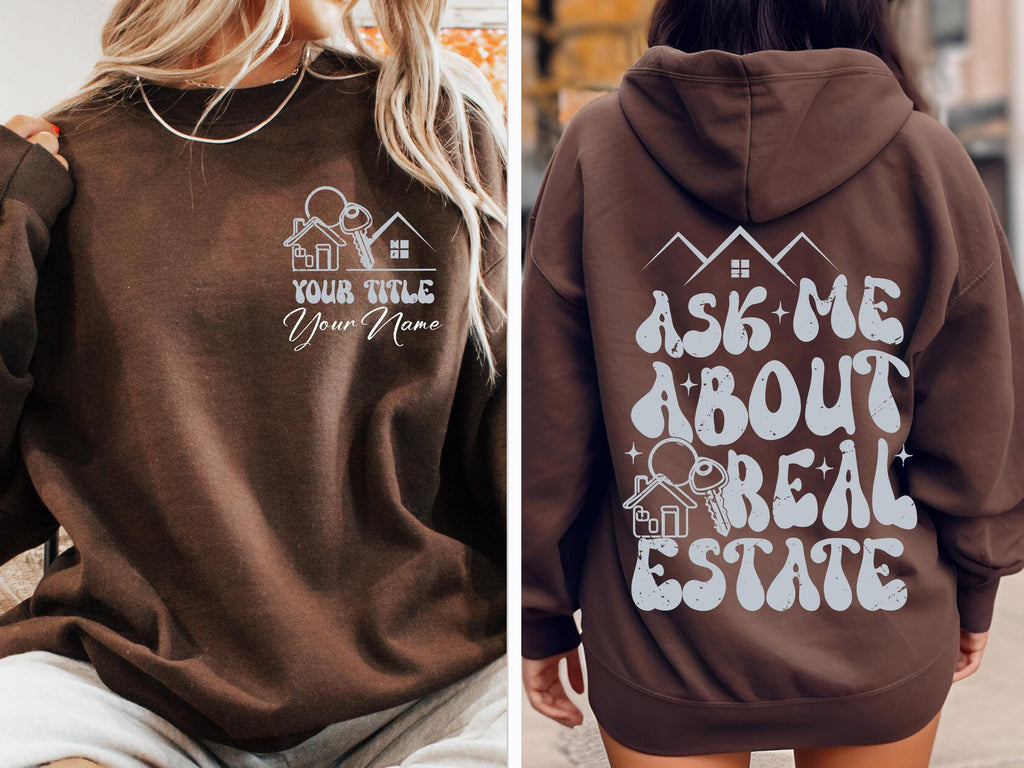 Real Estate Agent Sweatshirt | Realtor Gift, Funny Realtor Shirt, Broker Sweatshirt, Home Girl Shirt, Closing Gift for Realtor