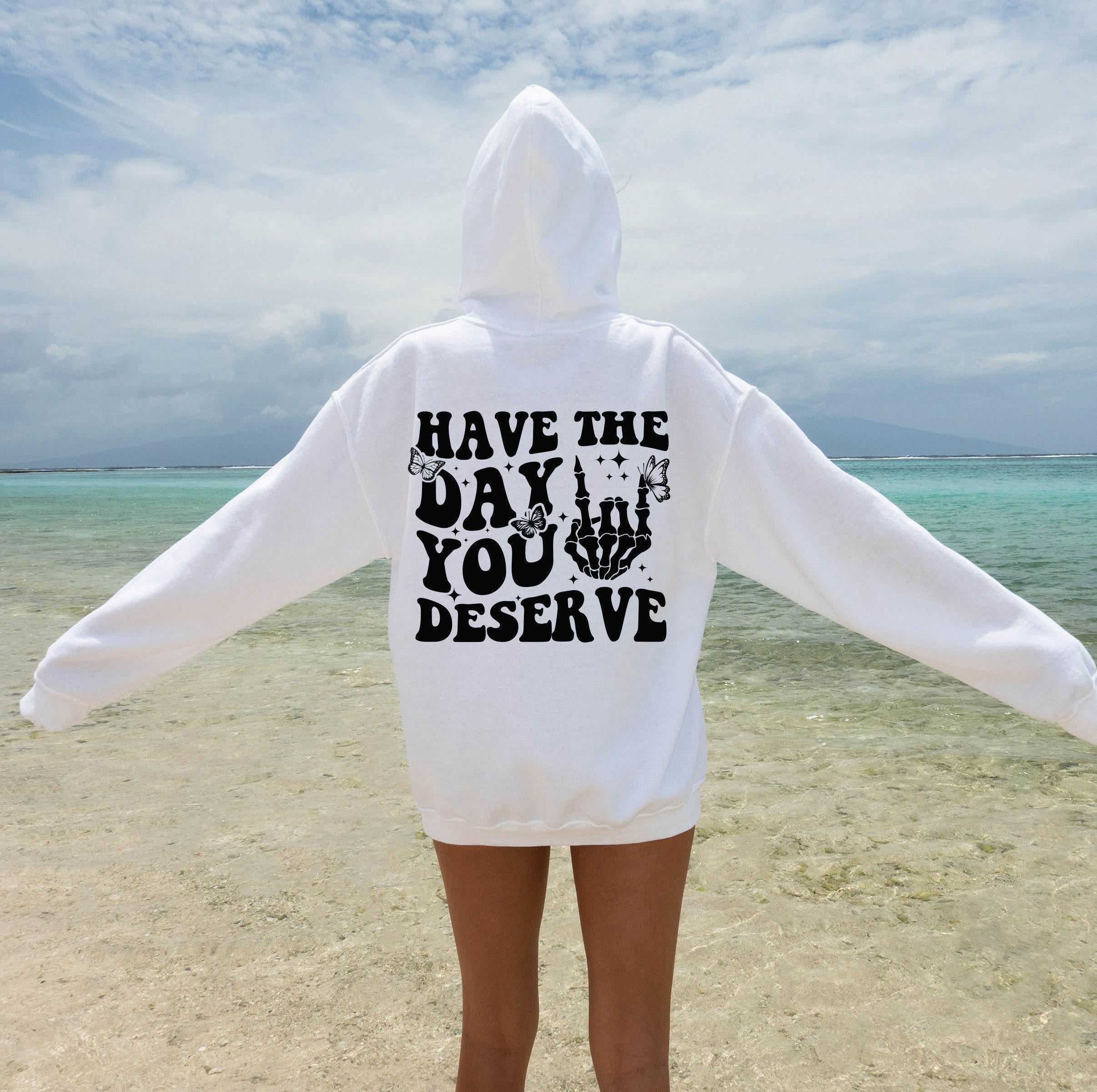 Women's Aesthetic Sweatshirt, Girl's Positive Shirt, Cute  Hoodie, Trendy Friends Tshirt, Matching Girlfriends Gift