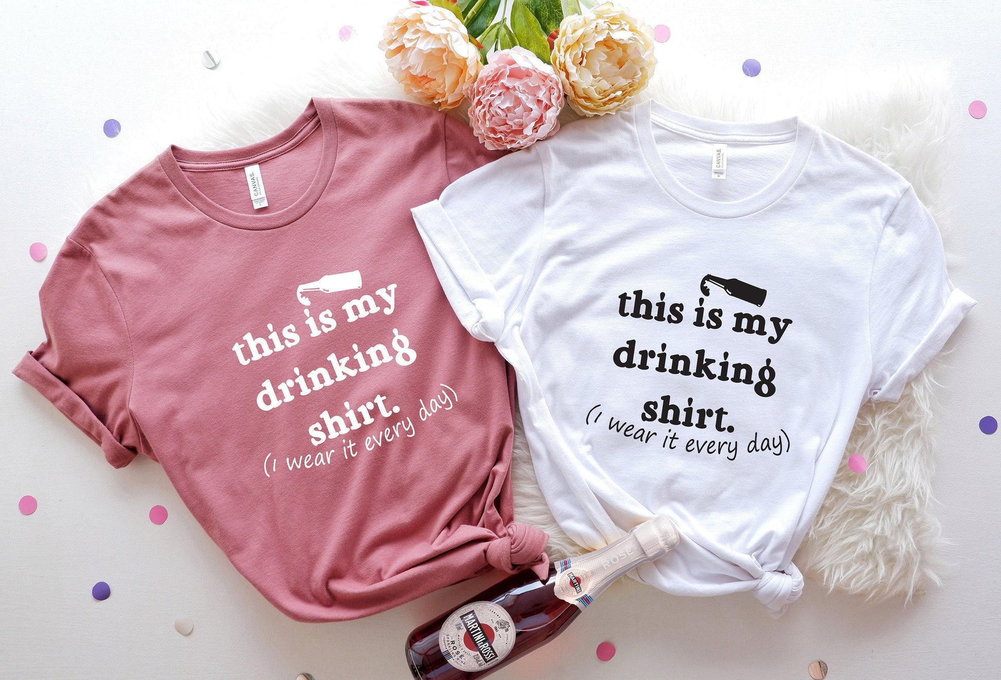 Funny Drinking Sweatshirt, Wine Shirts For Women, Christmas Party T Shirt, Alcoholic Hoodie, Humorous Gifts For Him, New Years Eve Tee