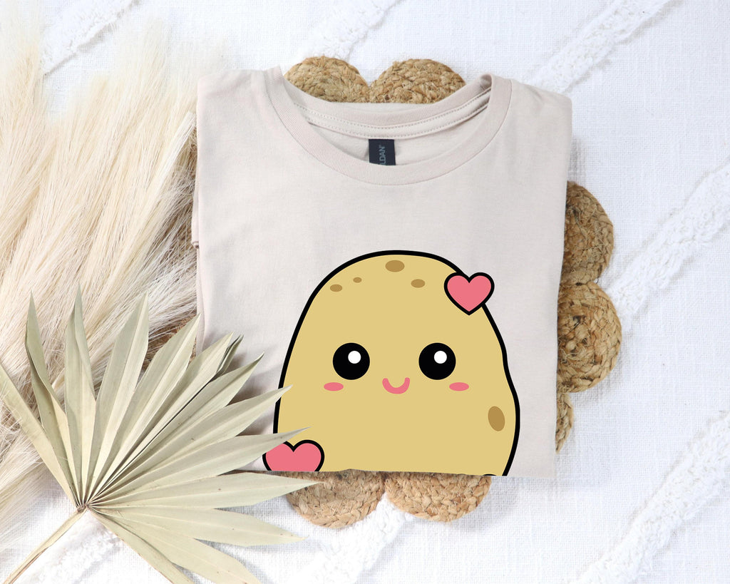Cute Potato Shirt | Valentines Day Gifts For Her, Best Friend Gift, Birthday Gift Ideas, Potato Lover Gift, Gifts For Girlfriend, Boyfriend