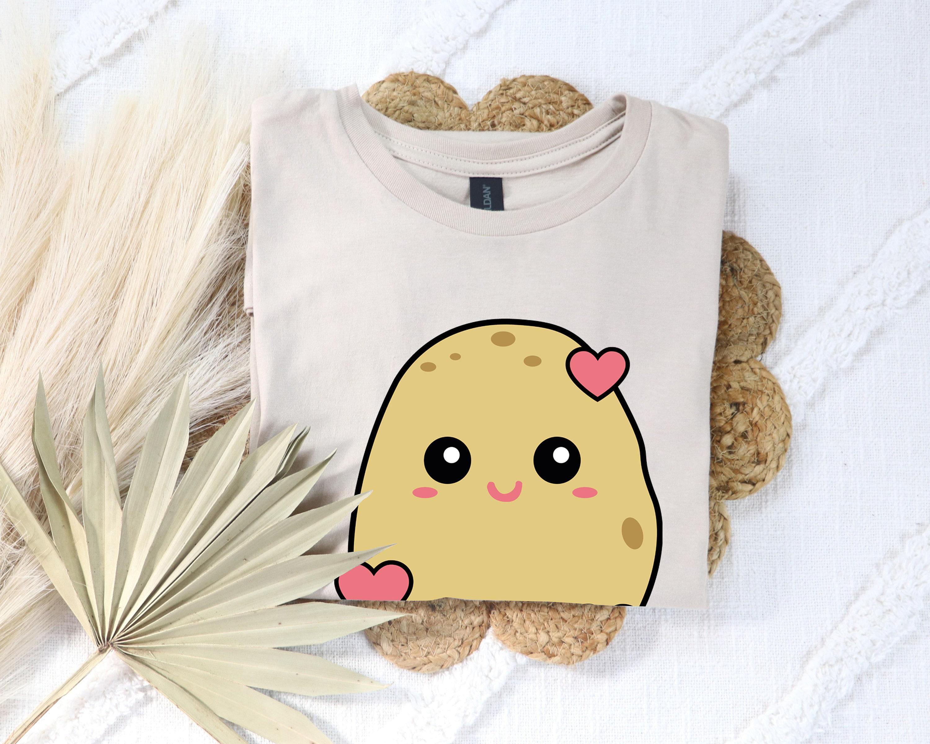 Cute Potato Shirt | Valentines Day Gifts For Her, Best Friend Gift, Birthday Gift Ideas, Potato Lover Gift, Gifts For Girlfriend, Boyfriend