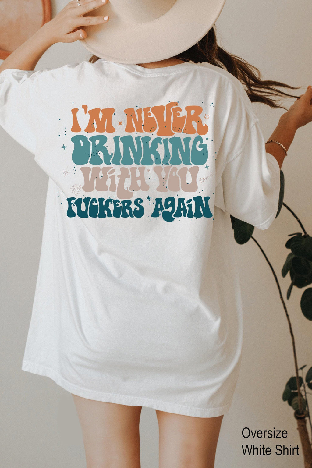 Women's Funny Quotes Sweatshirt, This Is My Hangover Hoodie, I'm Never Drinking Again Shirts, Girl Shirts, Trendy Cute Friends Gifts