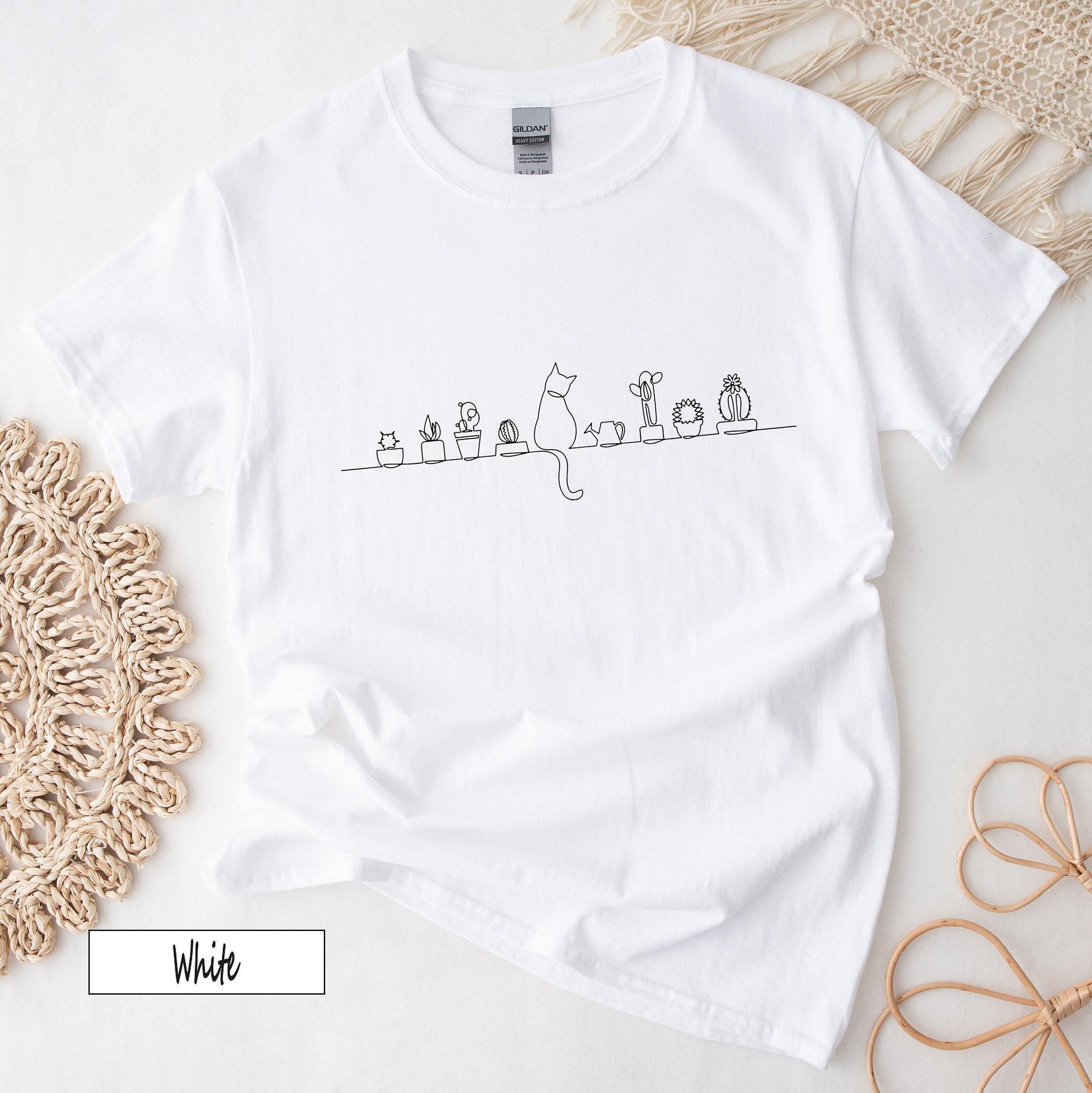 Cats and Plants Shirt | Gifts For Woman, Plant Lover Gift, Plant Lady Gift, Gardening Gift, Plant Lady Hoodie, Cat Plant