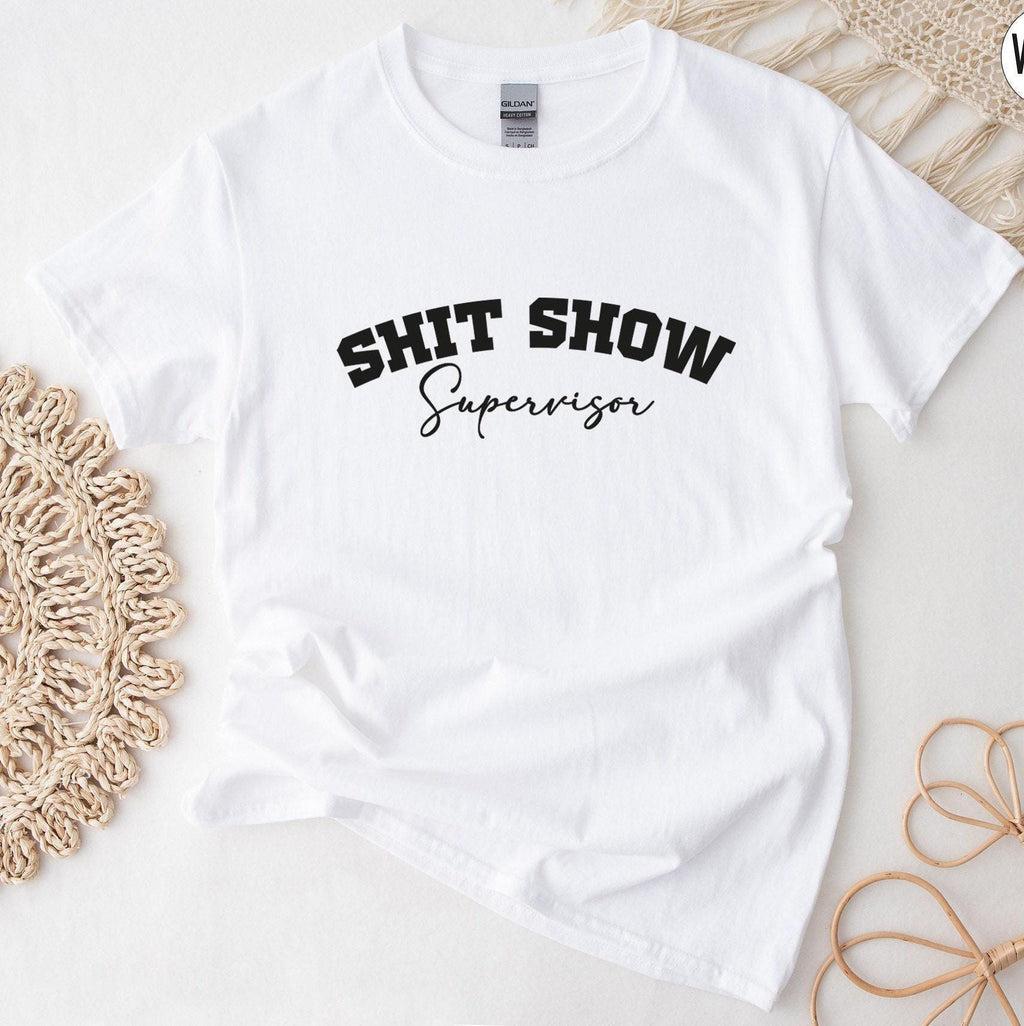 Shit Show Supervisor Shirt | Humorous Gifts For Women, Funny Coworker Gift, Gifts For Friends, Funny Mom Shirt, Hilarious Shirts, Saying