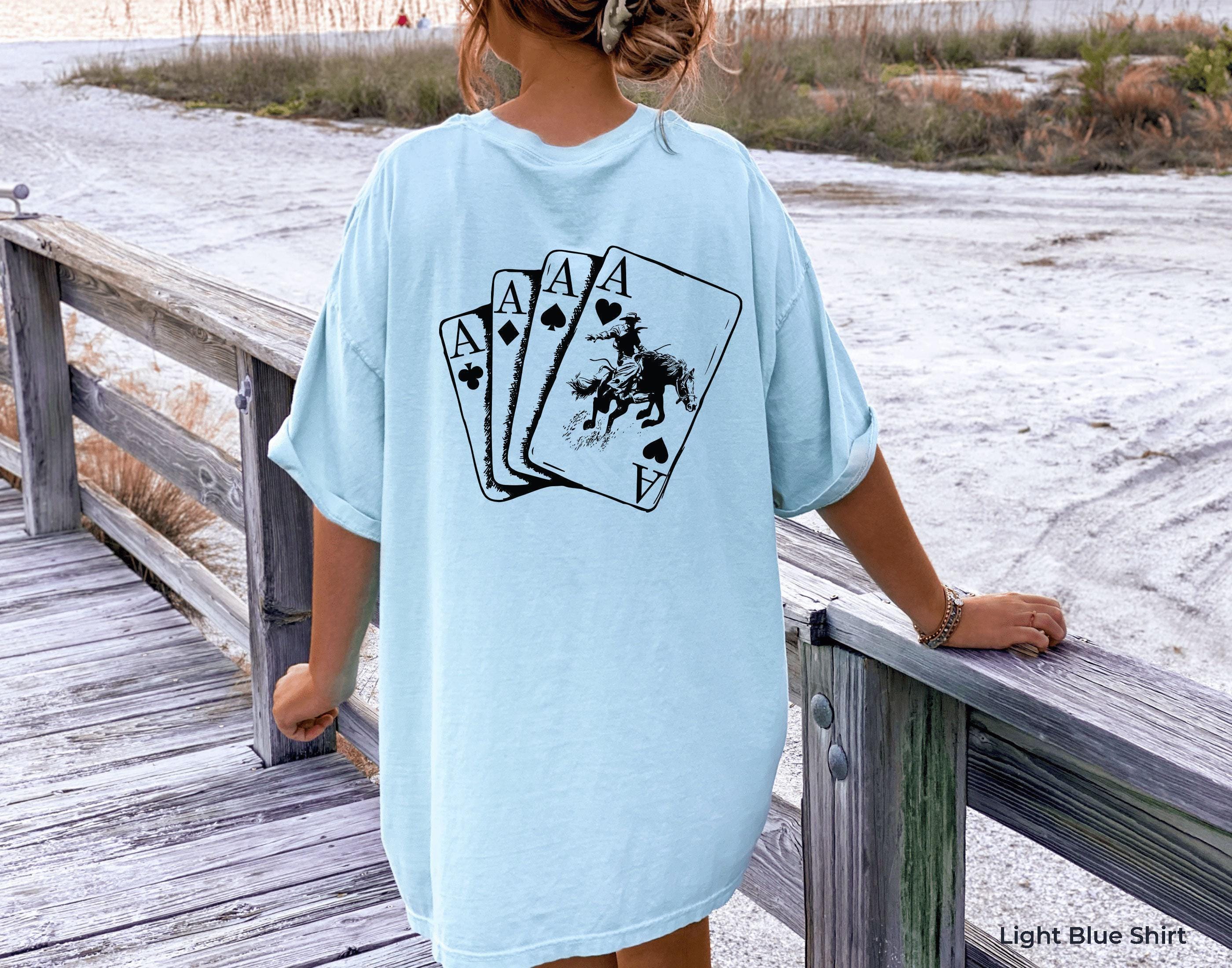 Ace of Hoodie, Spades Shirt, Spadille Shirt, Aesthetic Country Horse Sweatshirt, Trendy Valentines Gift, Cowboy Shirt, C