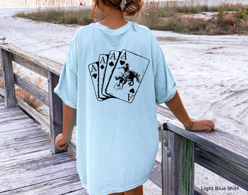 Ace of Hoodie, Spades Shirt, Spadille Shirt, Aesthetic Country Horse Sweatshirt, Trendy Valentines Gift, Cowboy Shirt, Cowgirl Hoodie