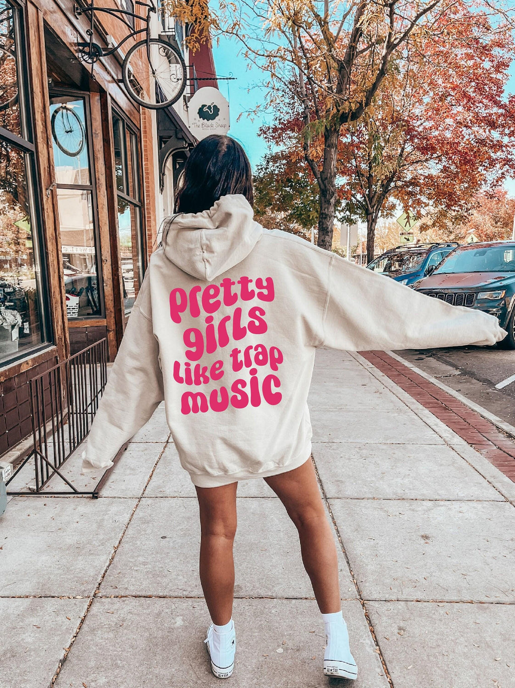 Pretty Girls Like Trap Music Sweatshirt, Rap Music Hoodie, Rap Music Lover Sweater, Trap Music Concert Shirt, Concert Gift For Her