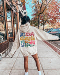 My Anxiety Is Chronic But This Ass Is Iconic Hoodie, Women's Aesthetic Sweatshirt, Funny Sayings Shirt, Trendy Hoodie, Anxiety Tshirt