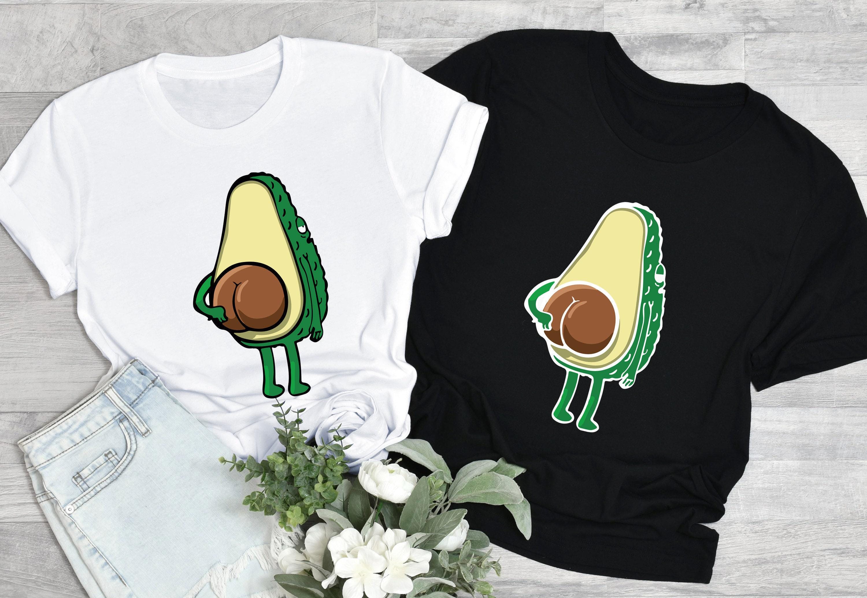Funny Avocado Sweathirt, Avocado Butt Shirts, Vegetarian Shirt, Vegan Shirt, Avocados Gifts For Women, Hilarious Gifts F