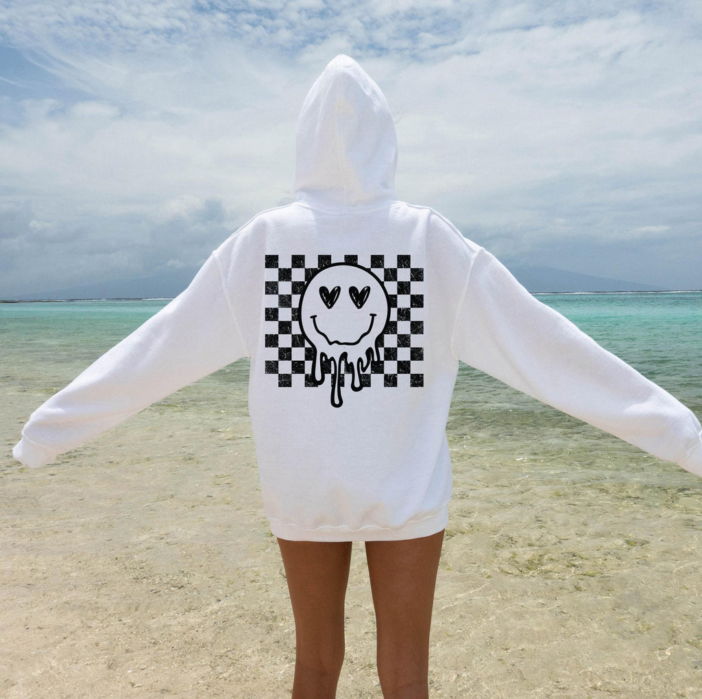 Happy Face Sweatshirt, Smile Face Shirt,  Hoodie, Aesthetic Valentines Gift For Her, Trendy Hoodie For Women, Cute Tshirts