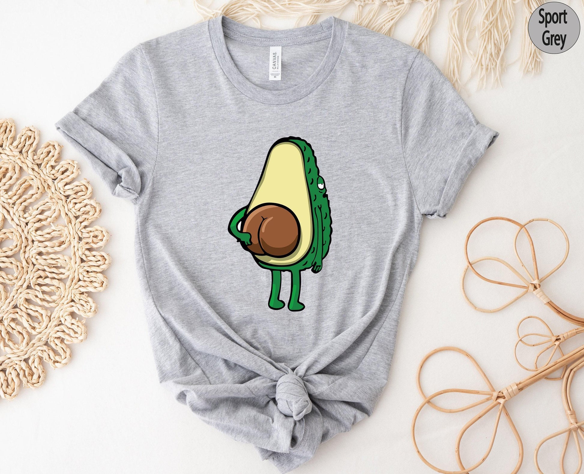 Funny Avocado Sweathirt, Avocado Butt Shirts, Vegetarian Shirt, Vegan Shirt, Avocados Gifts For Women, Hilarious Gifts For Friends