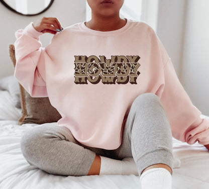 Howdy Sweatshirt, Country Music Shirt, Cowgirl Shirt, Aesthetic Rodeo Shirt, Cowboy T shirt, Country Gifts For Her, Desert Hoodie