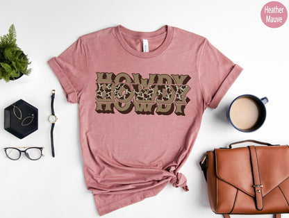 Howdy Sweatshirt, Country Music Shirt, Cowgirl Shirt, Aesthetic Rodeo Shirt, Cowboy T shirt, Country Gifts For Her, Desert Hoodie