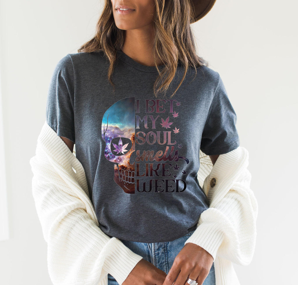 Women's Trendy Weed Shirt | Funny Cannabis Sweatshirt, Stoner Gifts For Her, Gifts For Stoners, 420 Gifts, Pot Head Tshirts, Hoodie Smoker
