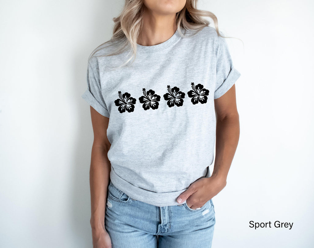 Mahagua Flower Shirt, Women's Preppy Sweatshirt, Aesthetic Hoodie, Trendy Hoodie For Teens, Cute Flowery Shirt, Gift For Plant Lady
