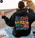 My Anxiety Is Chronic But This Ass Is Iconic Hoodie, Funny Aesthetic Sweatshirt, Women's Trendy Hoodie, Tumblr Hoodie, Anxiety Shirt