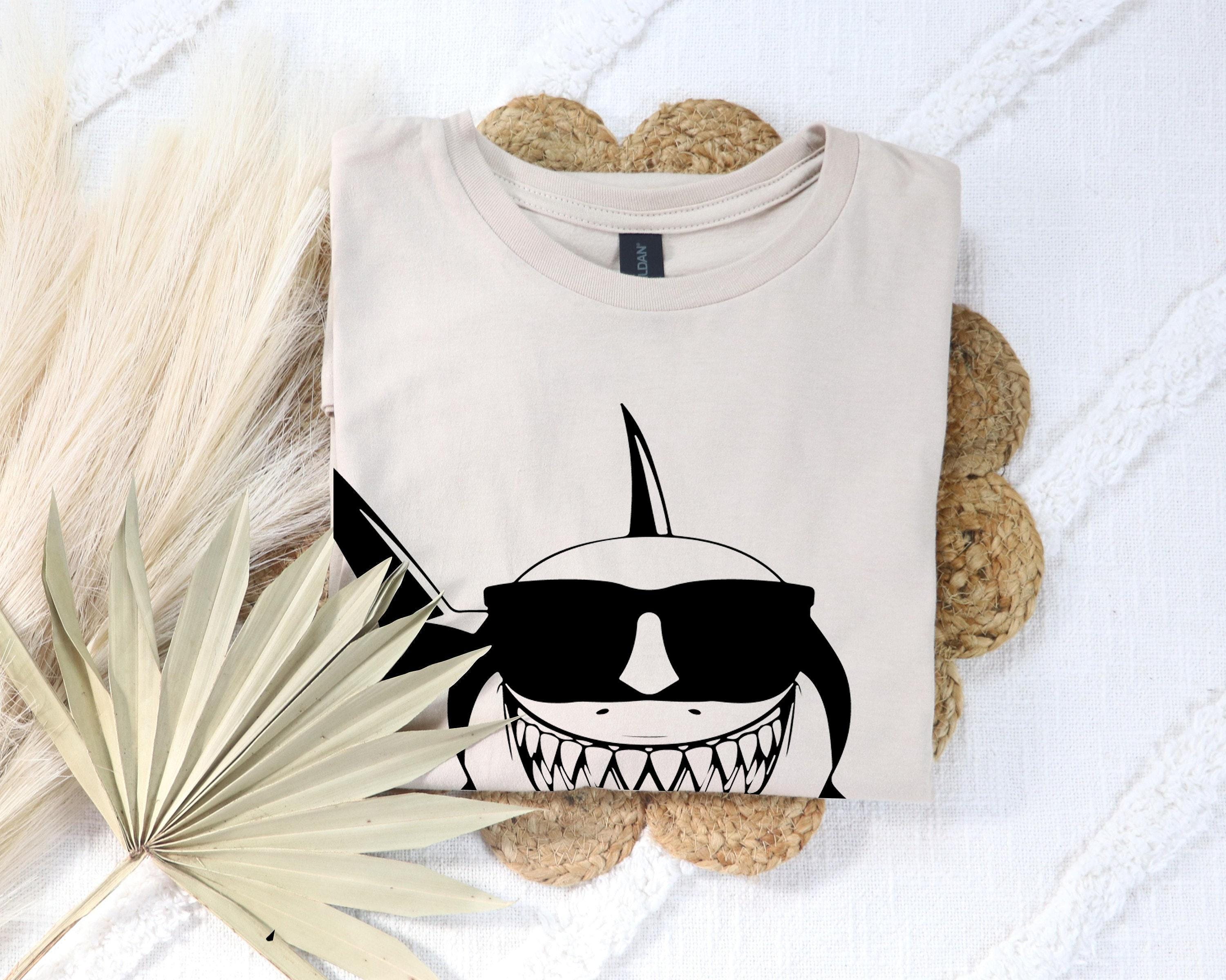 Funny Shark Sweatshirt | Shark With Sunglasses Hoodie, Trendy Gifts For Him, Animal Lover Gifts, Gifts For Son, Shark Shirt For Kids