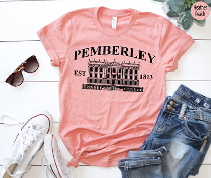 Pemberley Sweatshirt | Book Lover Gifts For Women, Best Friend Gift, Jane Austen Gifts, Reader Gifts, Book Lover Gift, Jane Austen Fan Tee