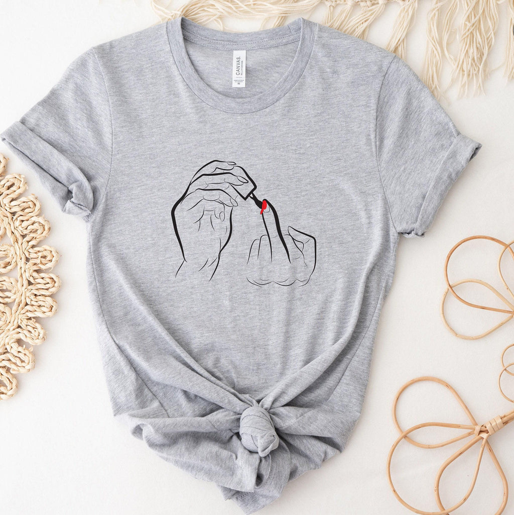 Women Middle Finger Shirt, Fck You Shirt, Fu*k You Shirt, Sarcastic Shirt, Attitude Shirt, Middle Finger Shirt, Sassy Shirt