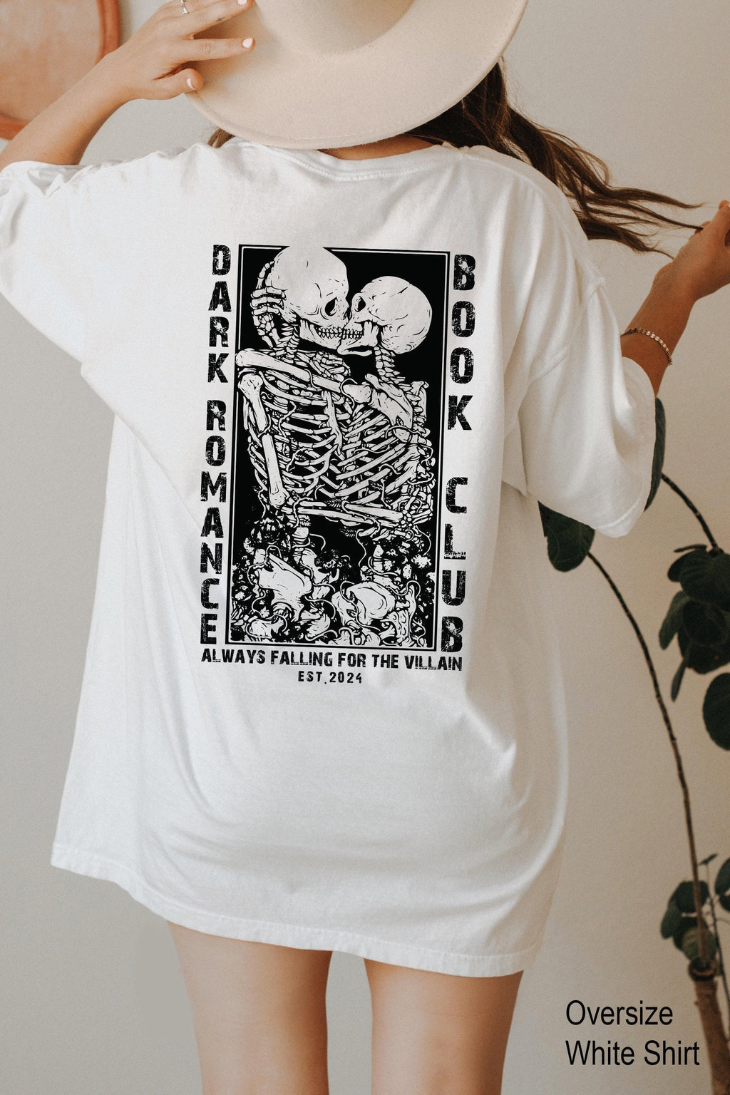 Dark Romance Book Club Sweatshirt, Skeleton Hoodie For Lover, Couple Shirts For Book Lovers, Romance Reader Sweater, Gift For Couples