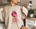 Aesthetic LGBTQ Sweatshirt, Cute Drag Queen Shirt, Support Drag Hoodie, Women's Pride Shirt, Trans Rights Shirt, LGBTQ Ally Gifts