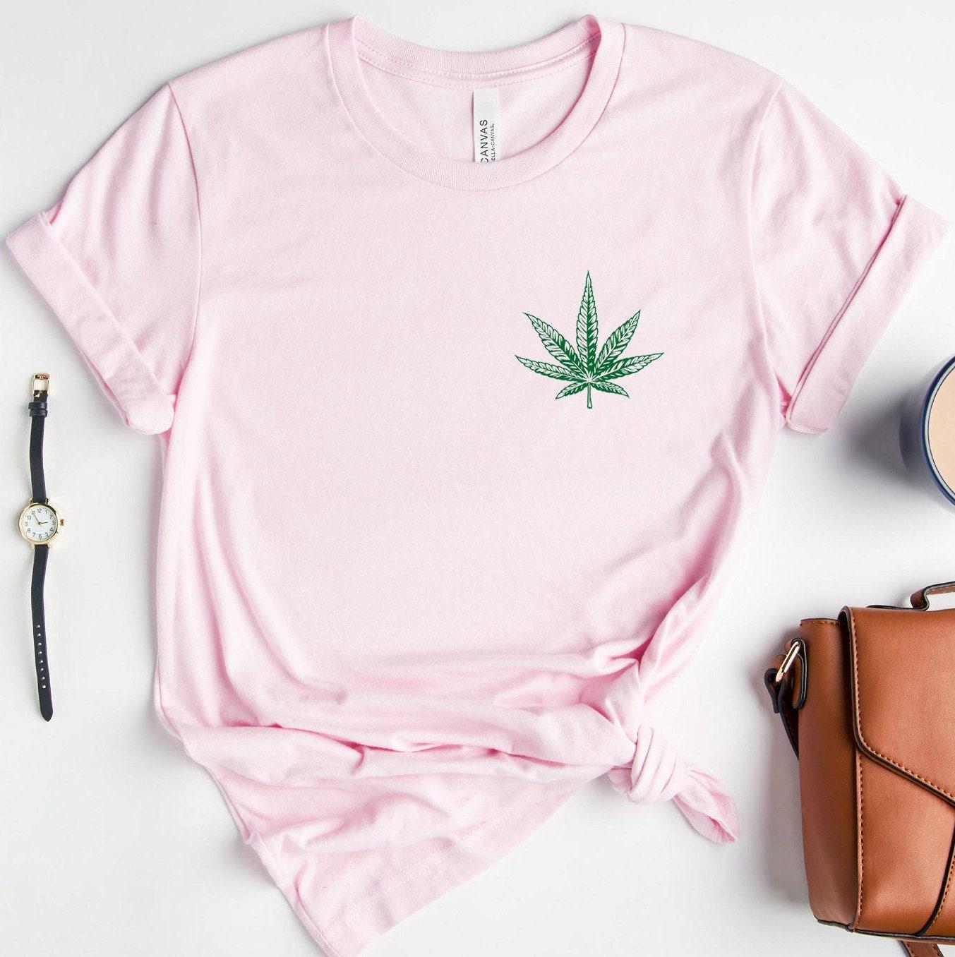 Plant Leaf Sweatshirts | 420 Gifts For Women, Weed Lover Gift, Cute Smoker Gifts, Gifts For Friends, Gifts For Girlfriend, Smoke Weed Shirt