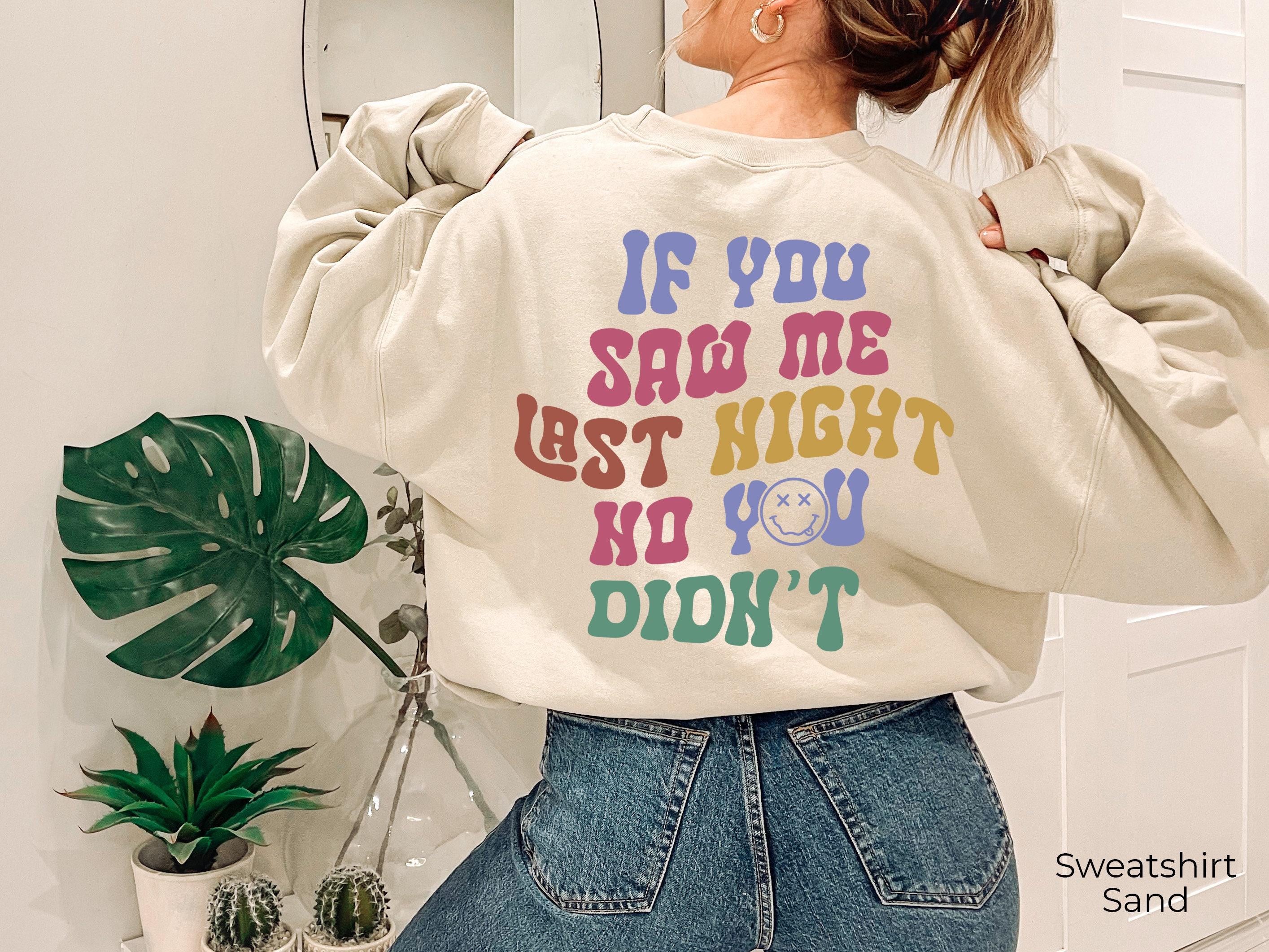 Funny Hangover Hoodie, Women's Aesthetic Hungover Sweatshirt, Trendy  Shirt, Drinking Tshirt, Girls Party Shirts, Party Friends Gifts