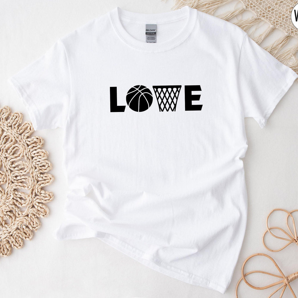 Cute Basketball Shirt, Basketball Player Shirt, Basketball Fan Shirt, Basketball Lover Gifts For Women, Trendy Game Day Shirt