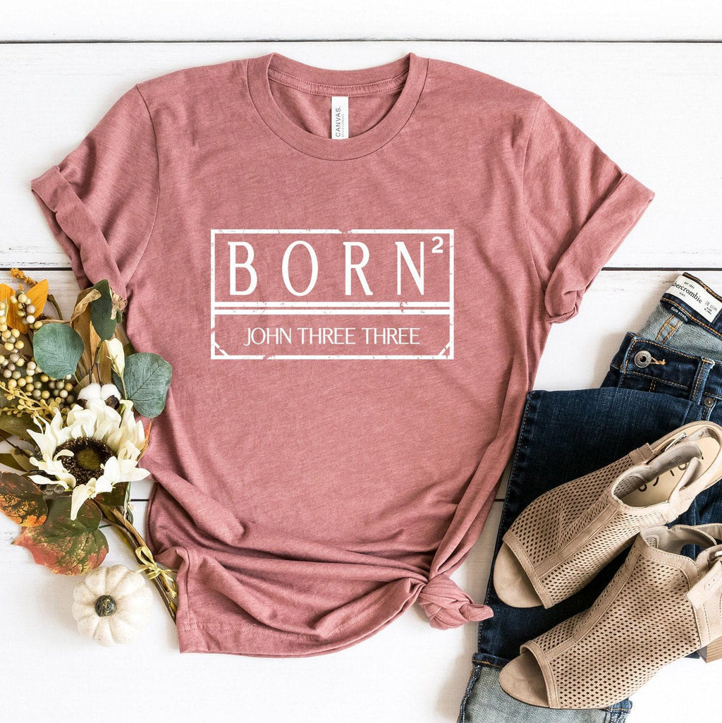 Born Again Sweatshirt, John 3:3 Shirt, Funny Christian Hoodie, Bible Verse T shirt, Religious Tshirt, Faith T-shirt, Christian Gifts