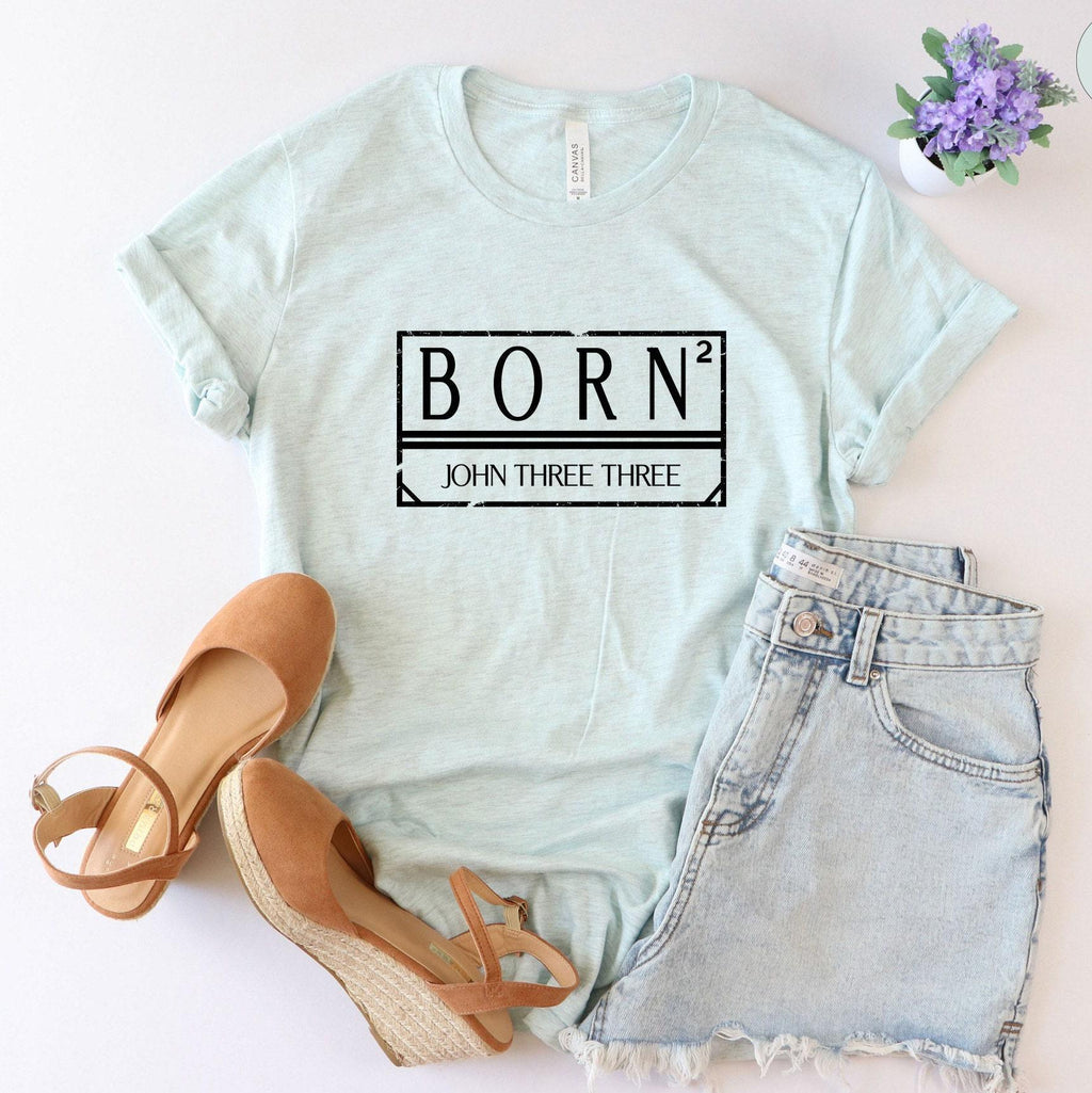 Born Again Sweatshirt, John 3:3 Shirt, Funny Christian Hoodie, Bible Verse T shirt, Religious Tshirt, Faith T-shirt, Christian Gifts