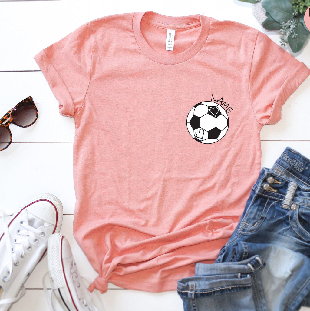 Custom Soccer Sweatshirt, Personalized Soccer Hoodie, Soccer Team Shirt, Personalized Soccer Player Gifts, Custom Soccer Mom Shirt