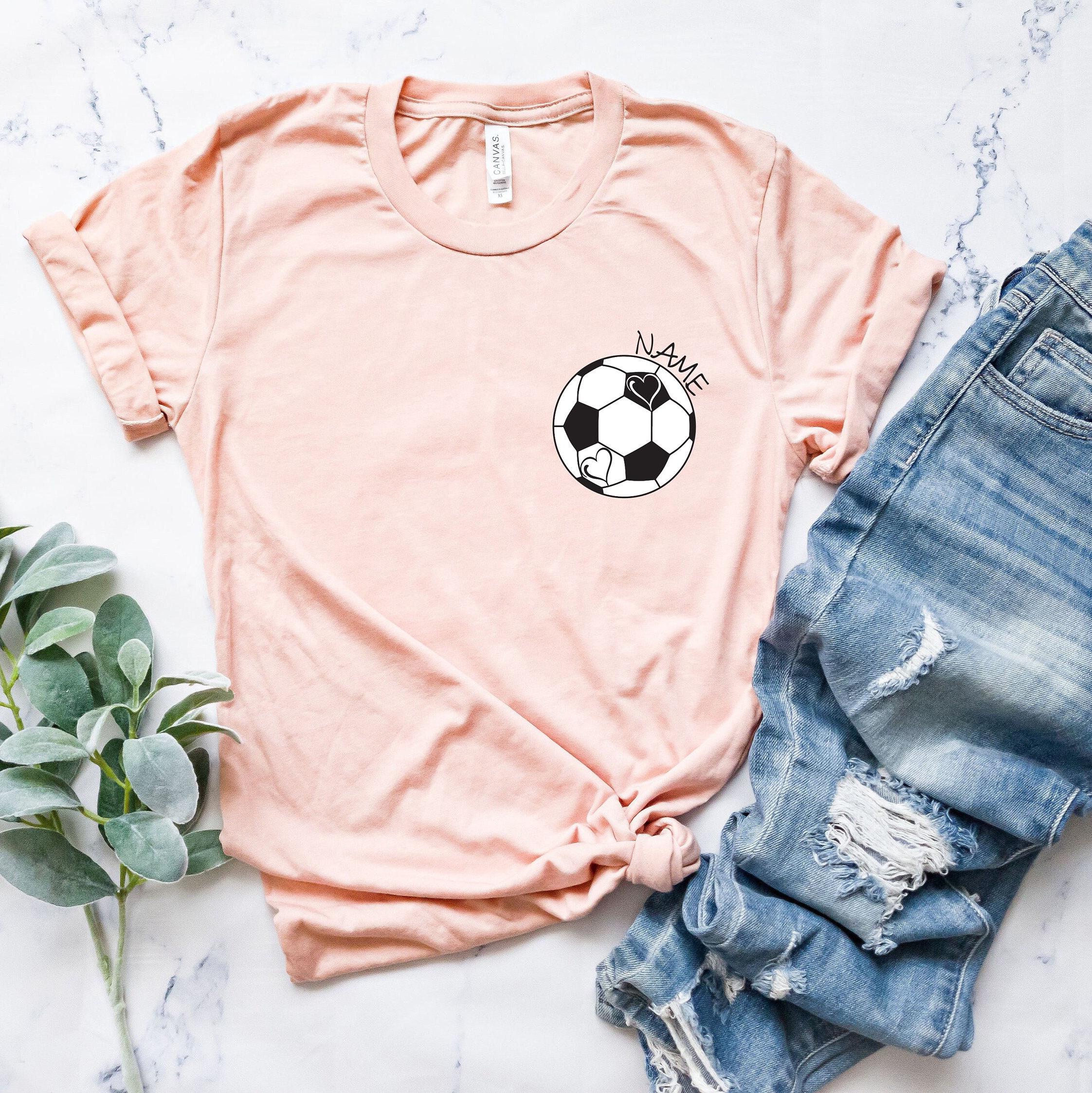 Custom Soccer Sweatshirt, Personalized Soccer Hoodie, Soccer Team Shirt, Personalized Soccer Player Gifts, Custom Soccer Mom Shirt