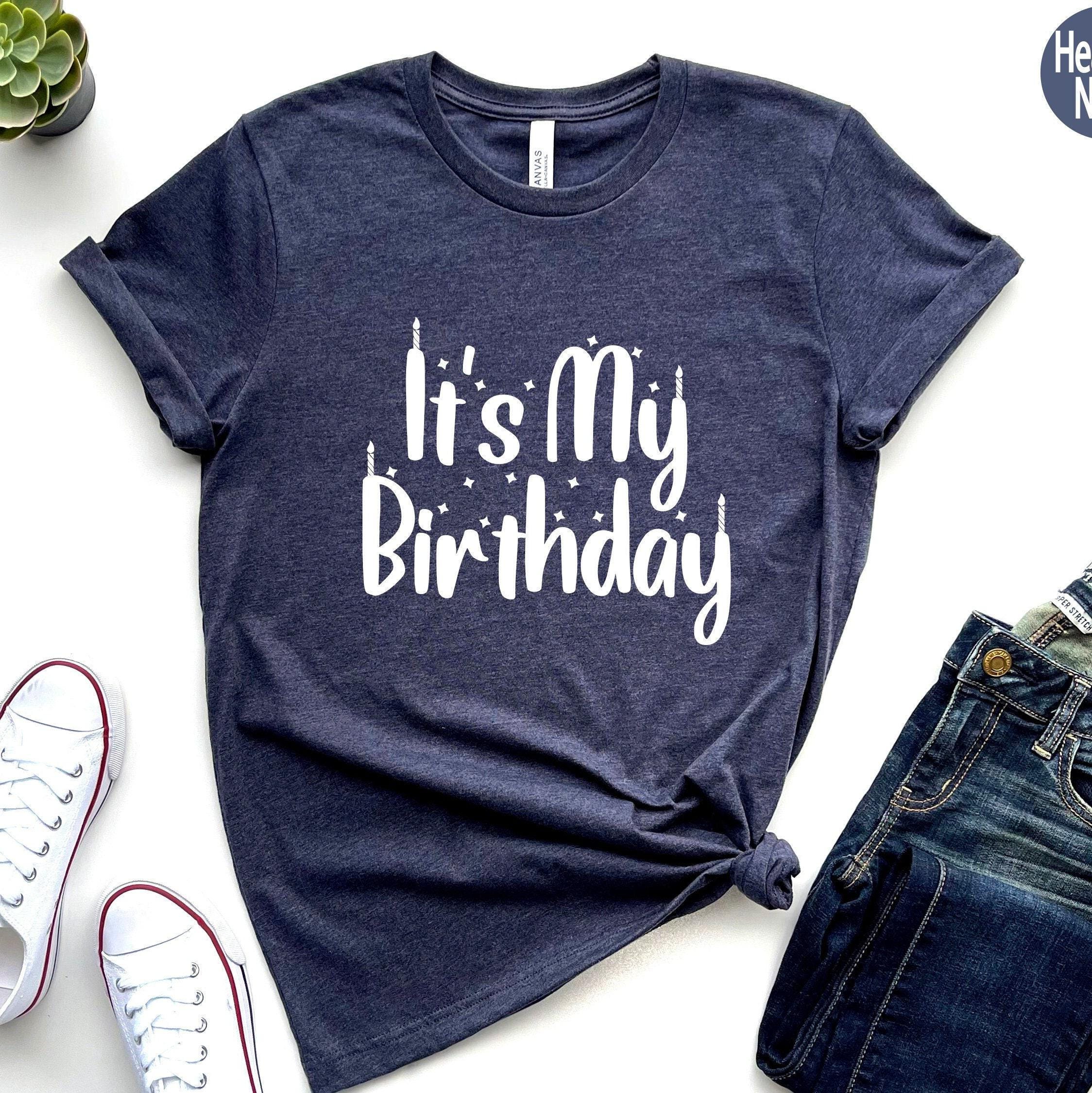 It's My Birthday Shirt, Women's Birthday Party Sweatshirt, Girls Birthday T shirt For Her, Mom's Birthday Shirt, Bday Gi
