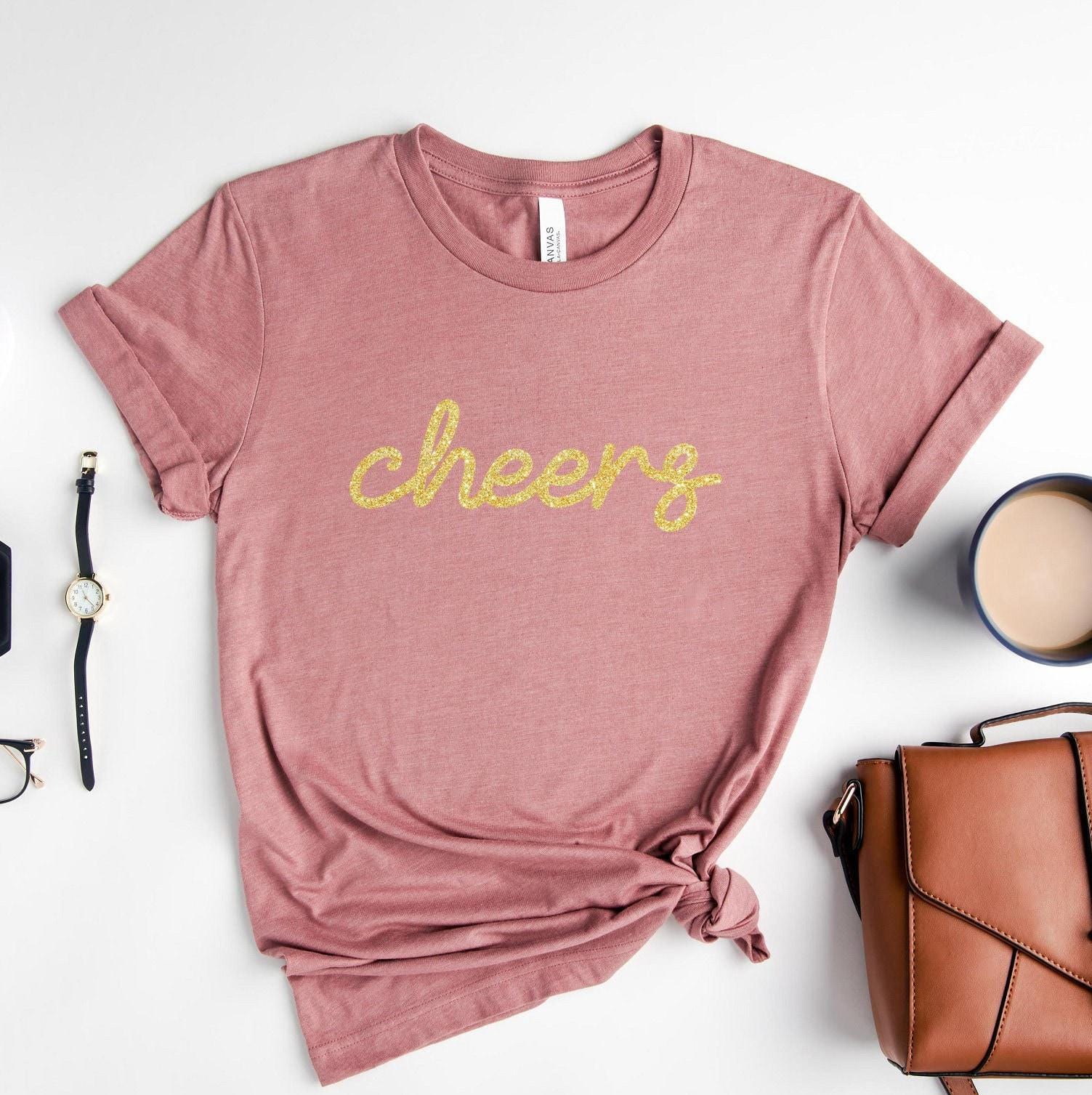Cheers Sweatshirt, Girl's Party Shirt, Cute Drinking Shirt, Women's Party Hoodie, Matching Bachelorette Party Tee, Boy's