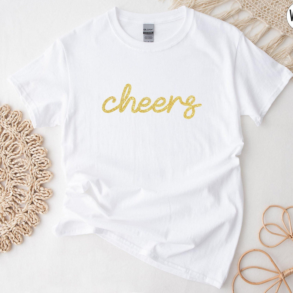 Cheers Sweatshirt, Girl's Party Shirt, Cute Drinking Shirt, Women's Party Hoodie, Matching Bachelorette Party Tee, Boy's Night Tshirt