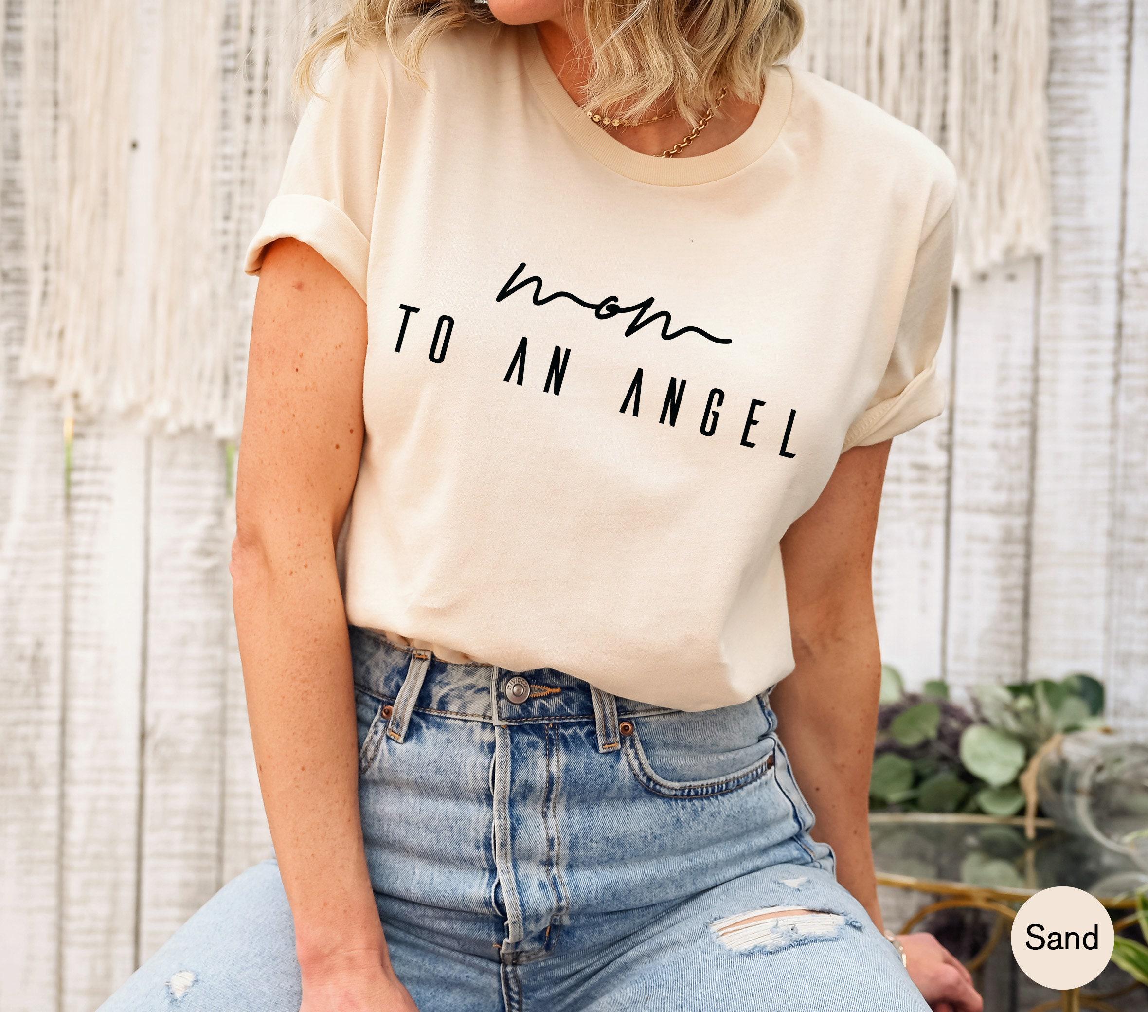 Mom To An Angel Sweatshirt, Miscarriage Sweater, Baby Memorial Tshirt, Infant Loss Grieving Mother Hoodie, Loss Of Loved