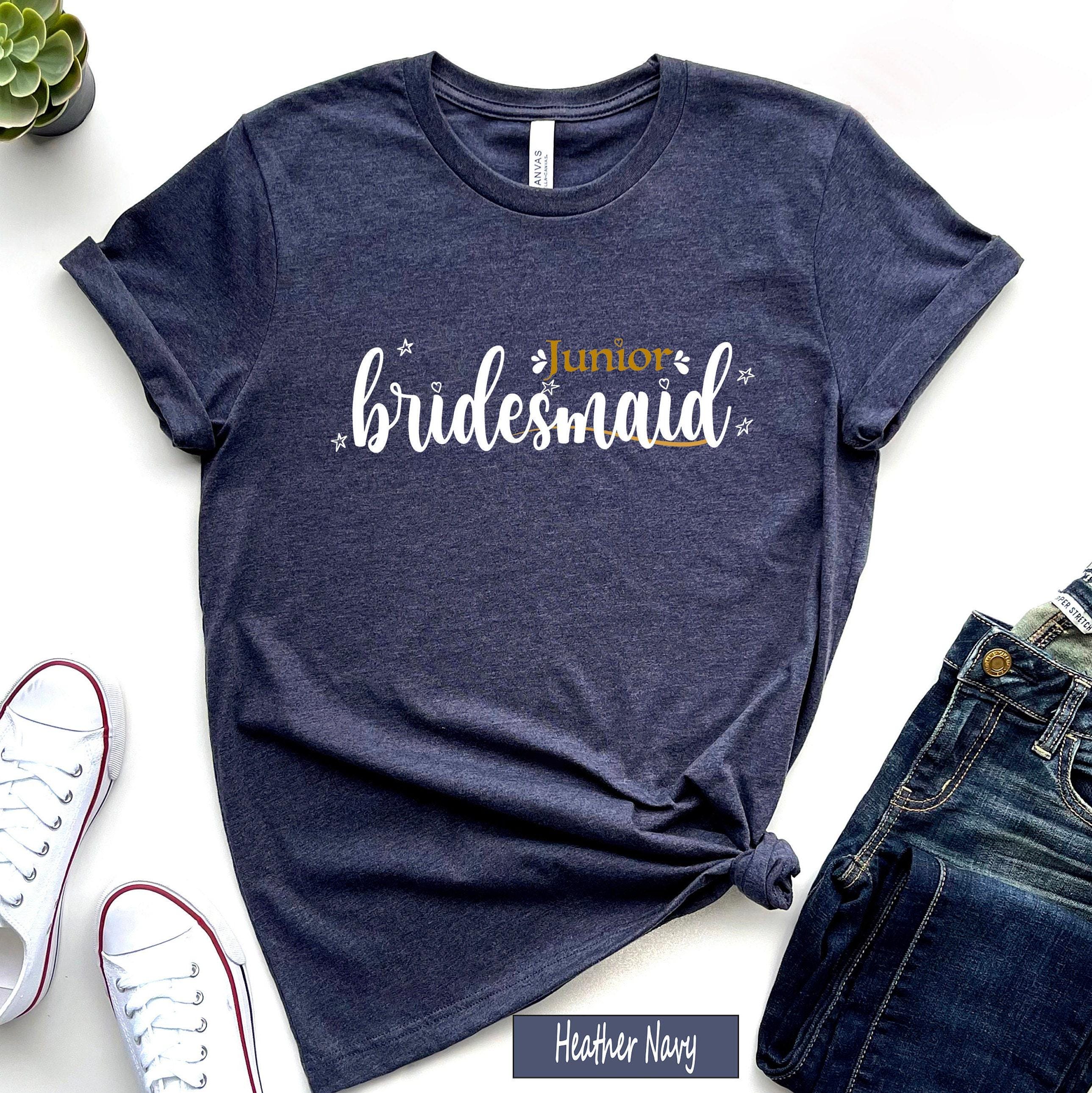 Junior Bridesmaid Sweatshirt, Junior Bridesmaid Shirt, Cute Junior Bridesmaid Proposal Hoodie, Trendy Jr Bridesmaid T shirt