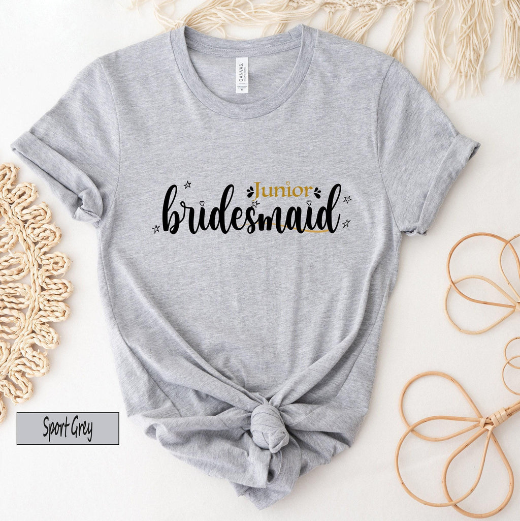 Junior Bridesmaid Sweatshirt, Junior Bridesmaid Shirt, Cute Junior Bridesmaid Proposal Hoodie, Trendy Jr Bridesmaid T shirt