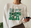 In My Skiing Era Sweatshirt, Aesthetic Snow Skiing T-Shirt, Snowboard Hoodie For Woman, Winter Christmas Shirt, Preppy Ski Gift