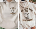 He Left The 99 To Rescue Me Hoodie, Christian Sweatshirt, Luke 15:4-7 Bible Verse T-shirt For Catholic Women, Gifts For Church Groups