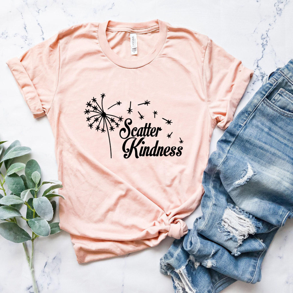 Scatter Kindness Sweatshirt, Wildflowers Shirt, Flowers T shirt, Flowery Tshirt Gift For Women, Funny Plant Lady Tee