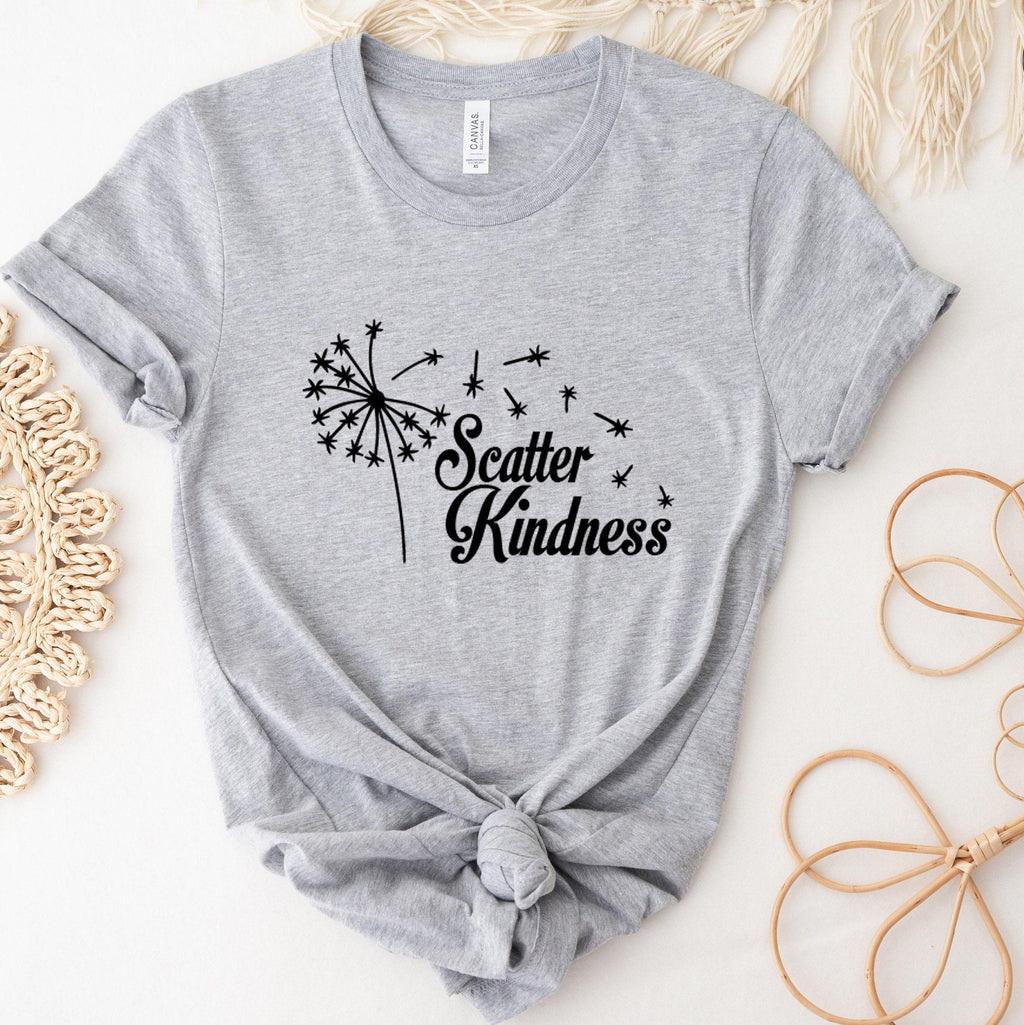 Scatter Kindness Sweatshirt, Wildflowers Shirt, Flowers T shirt, Flowery Tshirt Gift For Women, Funny Plant Lady Tee