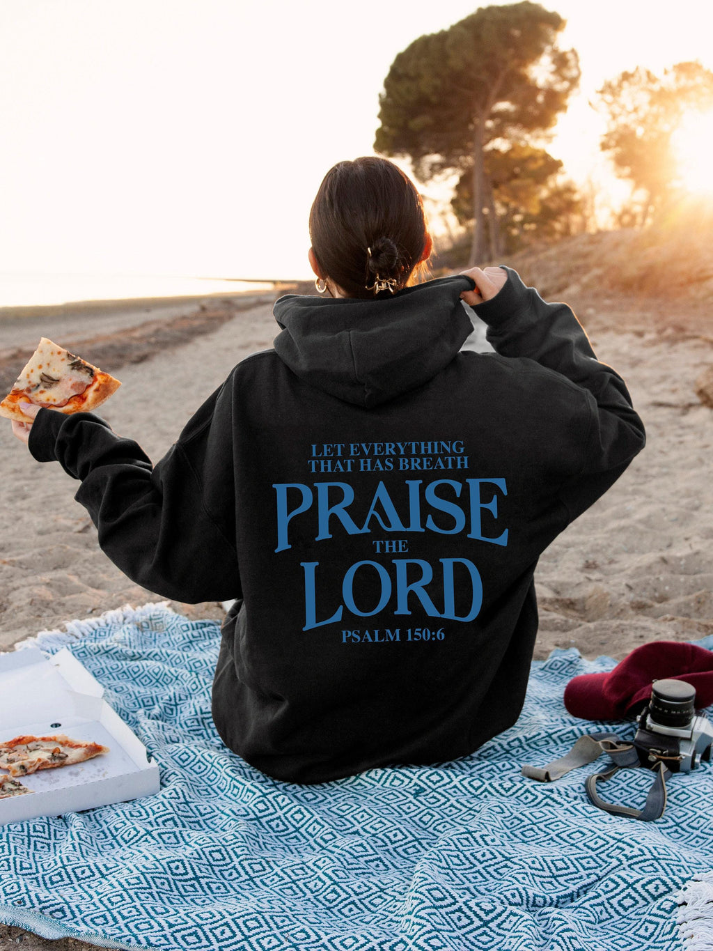 Let Every Breath Praise The Lord T-Shirt, Aesthetic Faith Based Hoodie For Women, Religious Sweatshirt, Trendy Christianity Gift