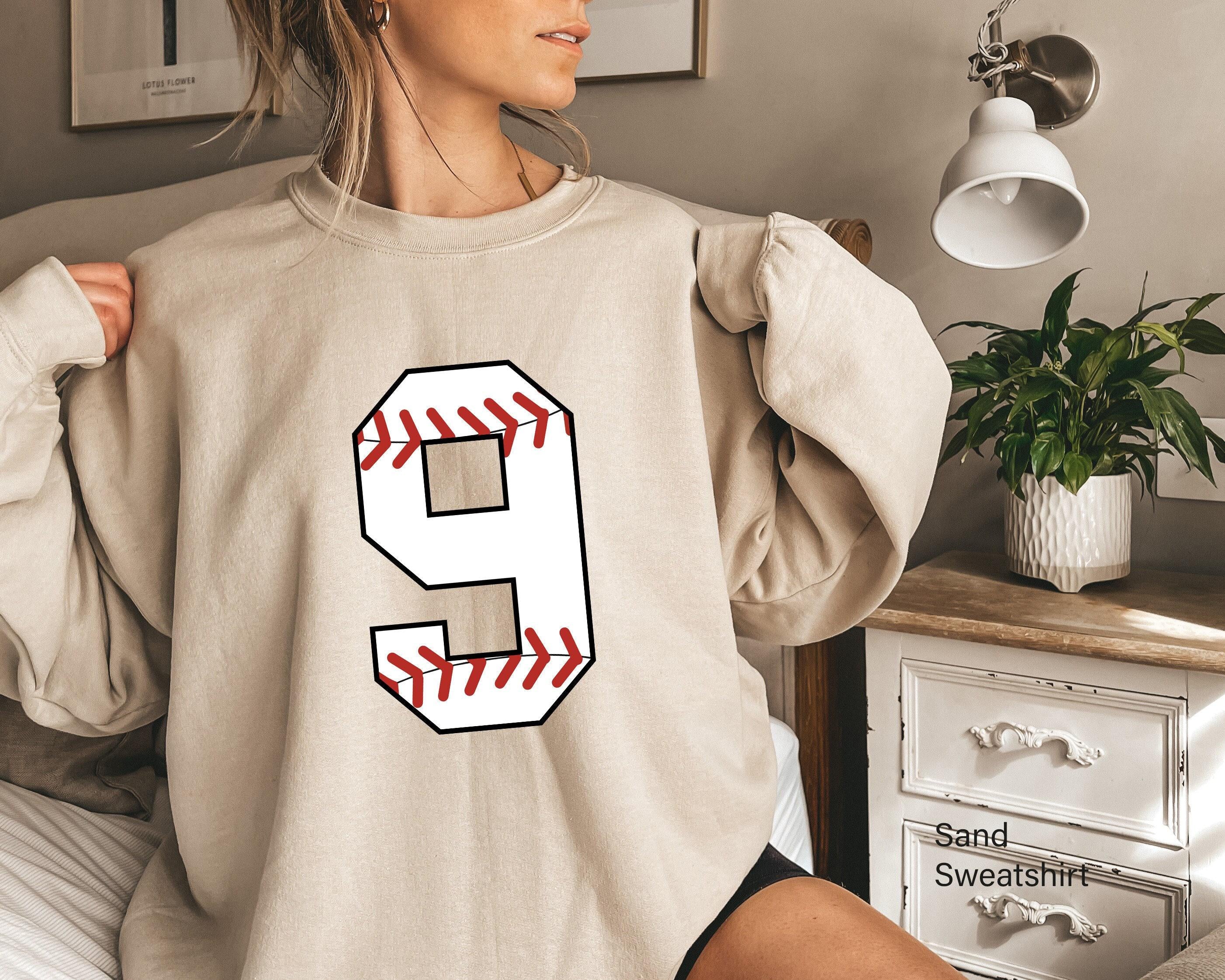 Custom Baseball Shirt, Baseball Number Shirt, Personalized Baseball Sweatshirt, Customized Baseball Player Hoodie, Personalized Gifts